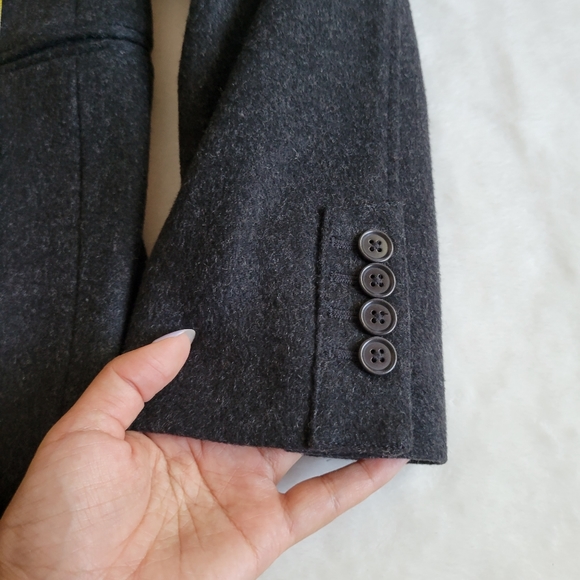 *SOLD* John Varvatos Basketweave Notch Lapel Wool Cashmere Suit Jacket Coat 40 - Picture 15 of 15